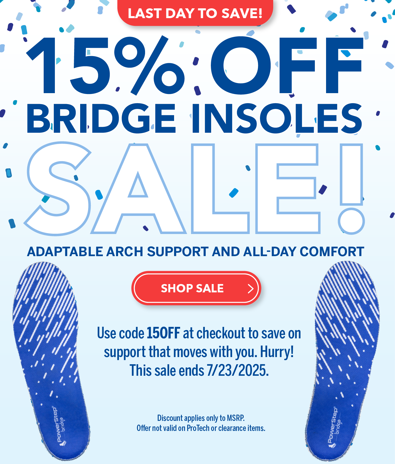 Use code 15OFF to save 15% off bridge® 