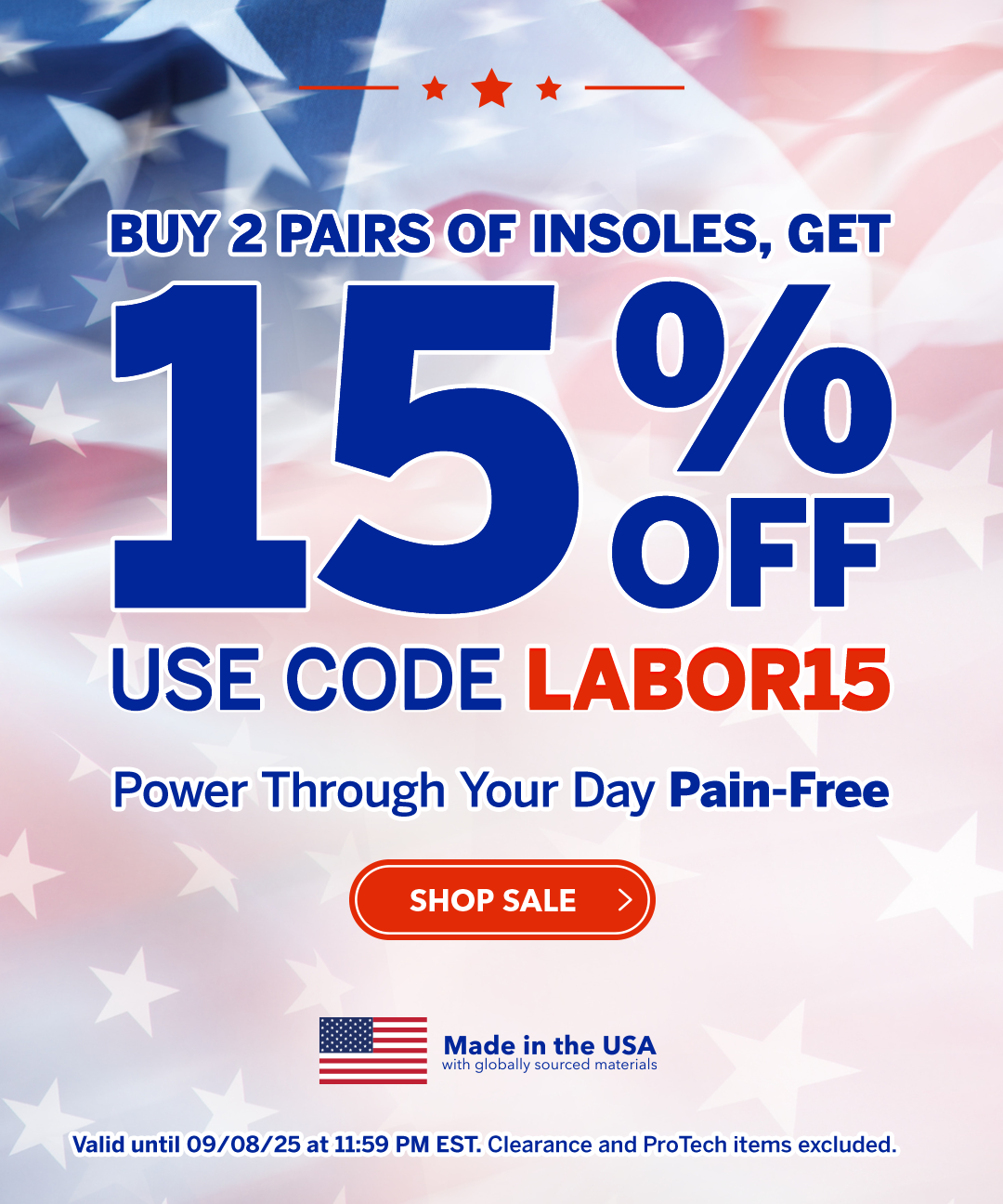  Buy 2, Get 15% Off - Use code LABOR15